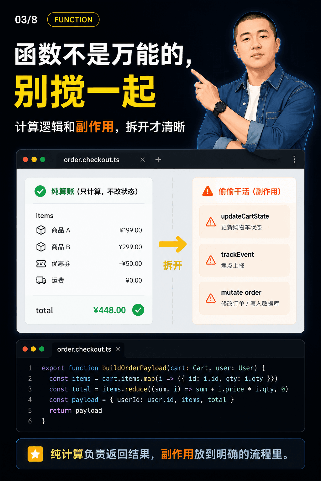 函数别偷偷改变世界