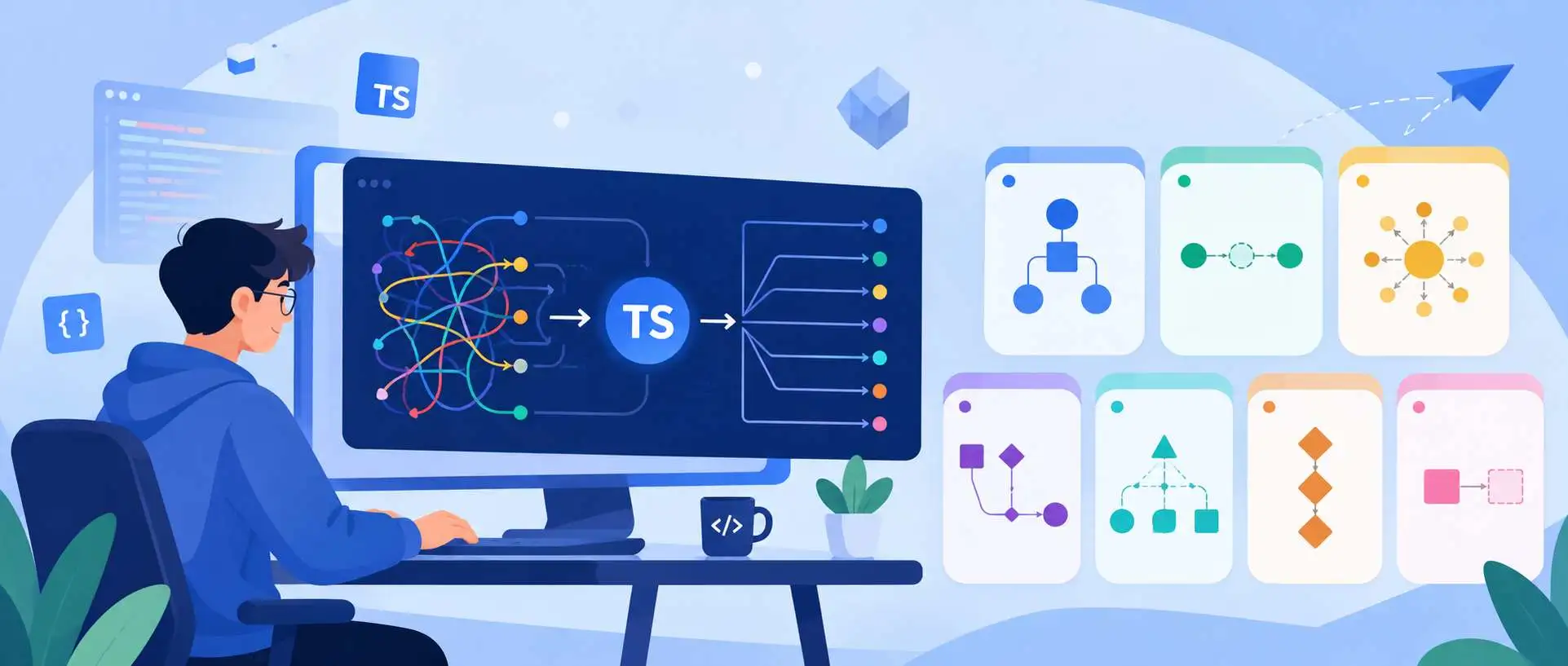 7 个 TypeScript 设计模式,治好你满屏的 if/else